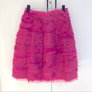 Marc Jacobs Hot Pink Tulle Skirt